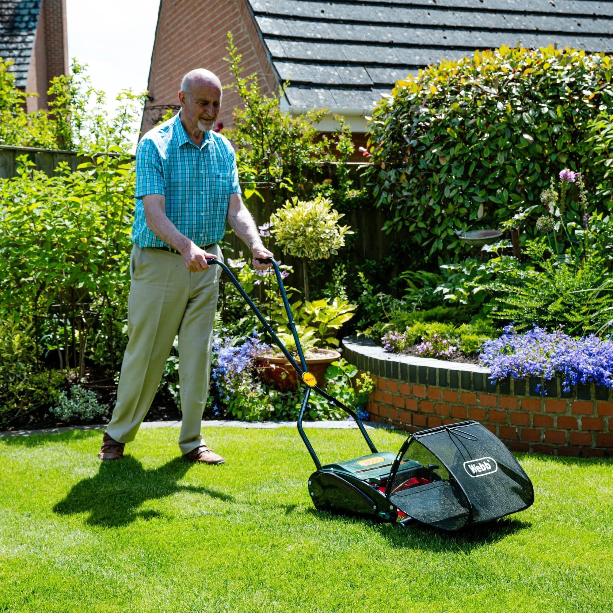 Webb WEH12R Hand Push Cylinder Mower 30cm