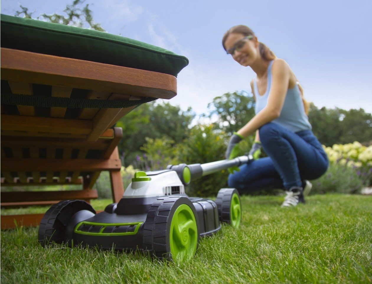 Gtech SLM50 Cordless Lawn Mower 18V 25cm