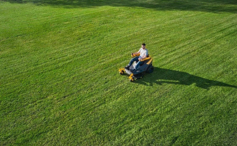 Stiga Gyro 500e Battery Axial Mower, 98 cm Cutting Width