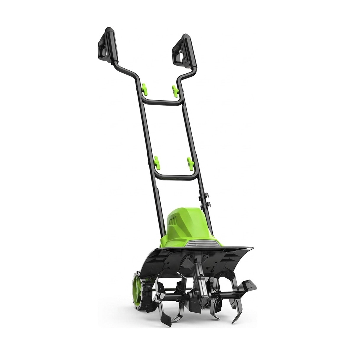 Corded electric tiller with a 14-inch working width