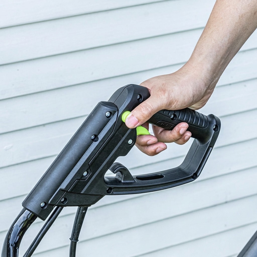 Corded electric tiller with a 14-inch working width
