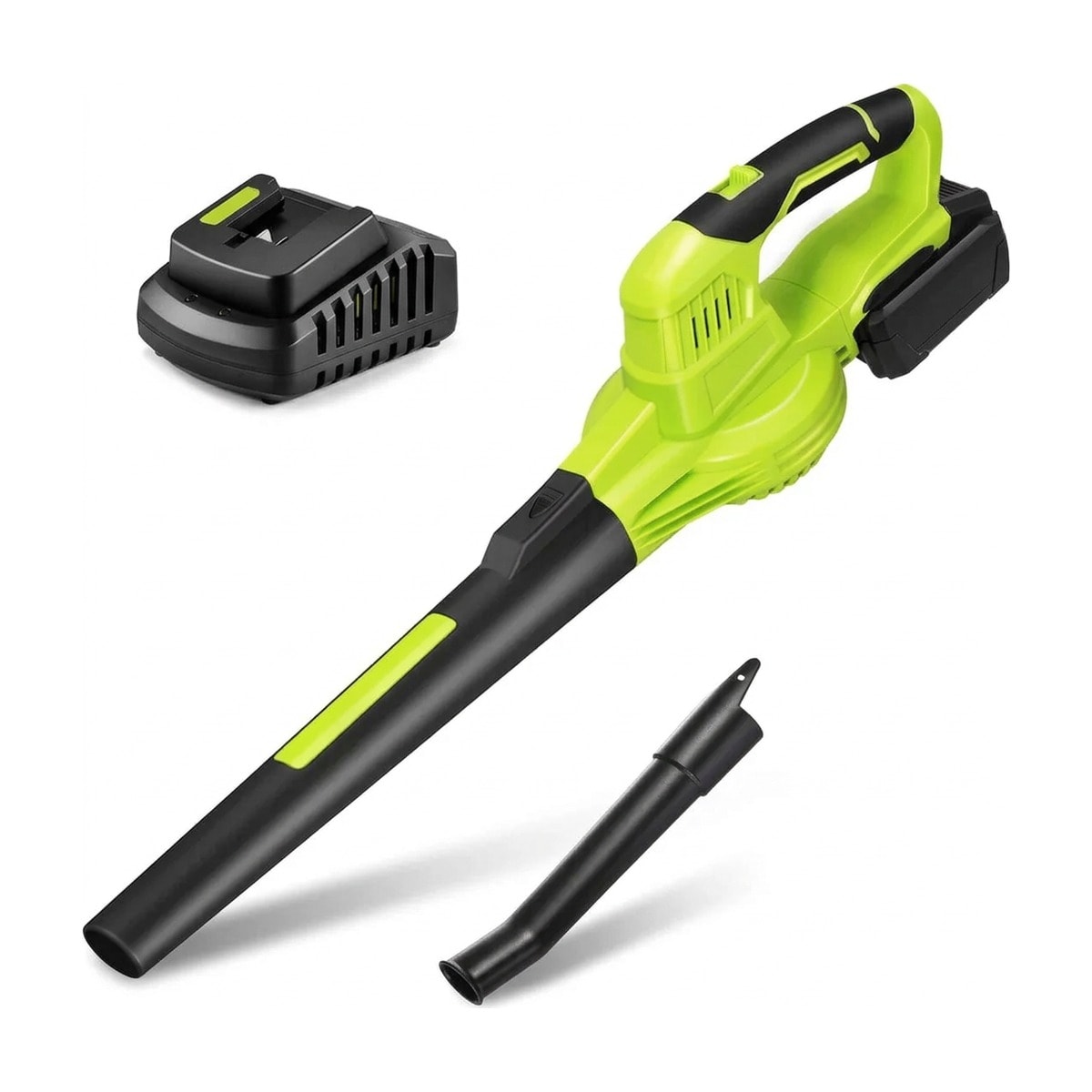 Cordless leaf blower, 20 V, 4.0 Ah battery and fast charger