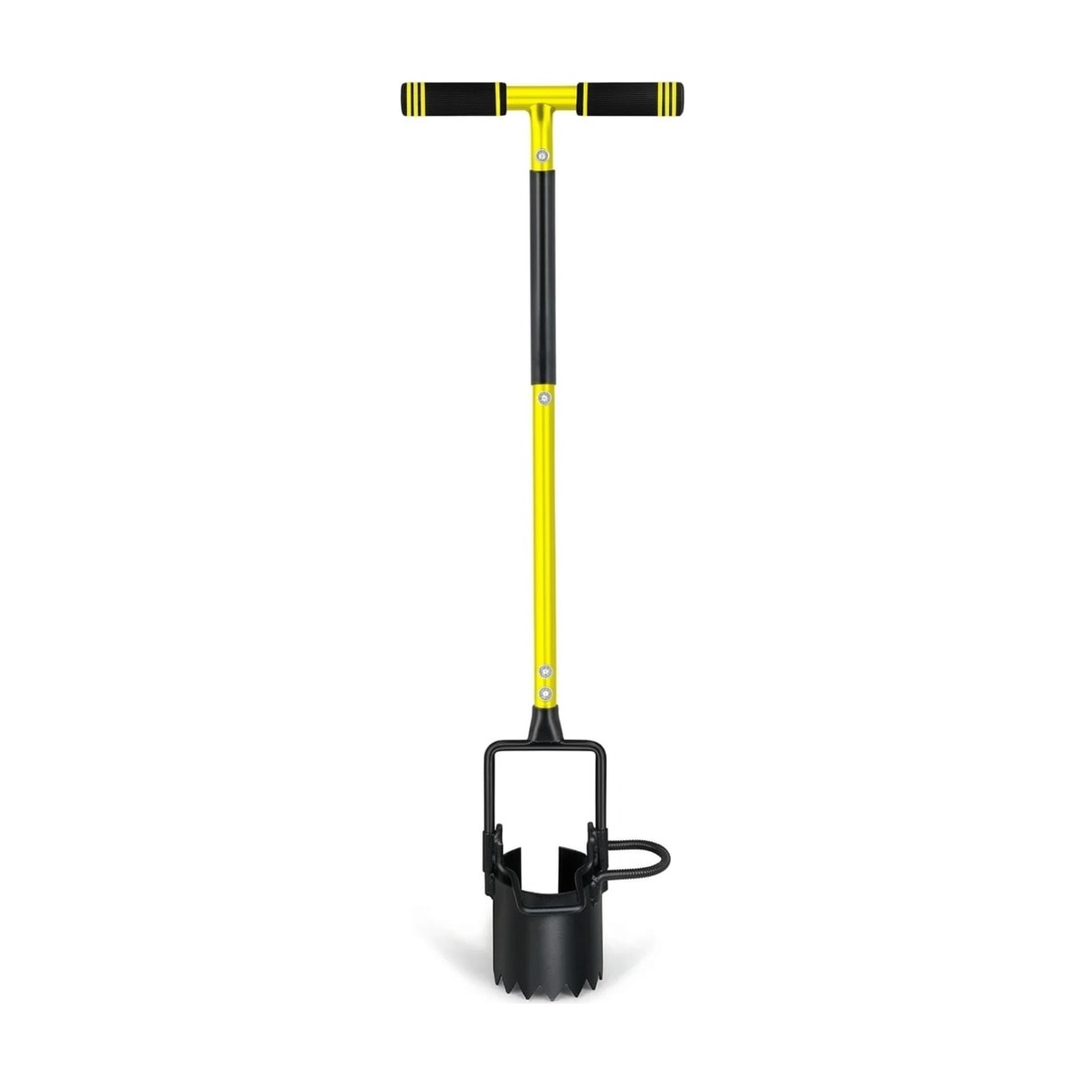 Long-handled bulb planter and sod plugger, 39-inch