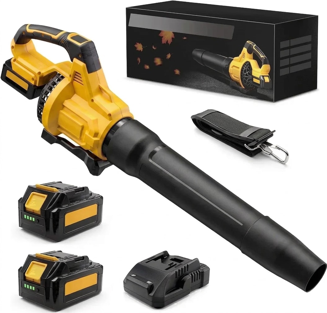 Cordless leaf blower, 650 CFM, 3 speeds