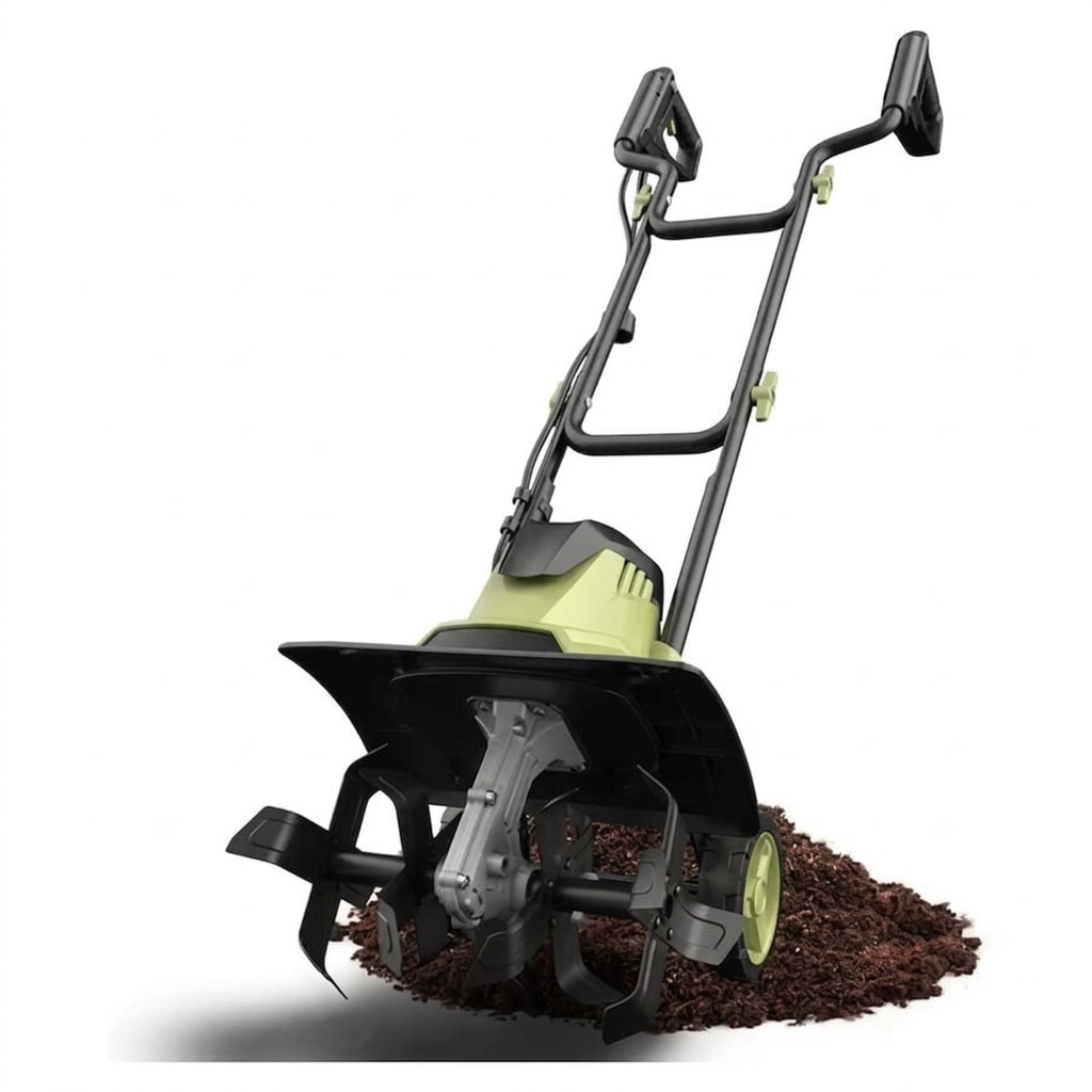 Electric tiller and cultivator, 14-inch, 12 A corded