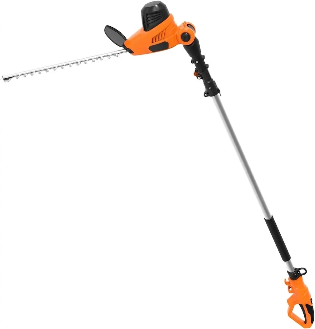 Electric pole hedge trimmer, 4.8 A, 3/4-inch cut