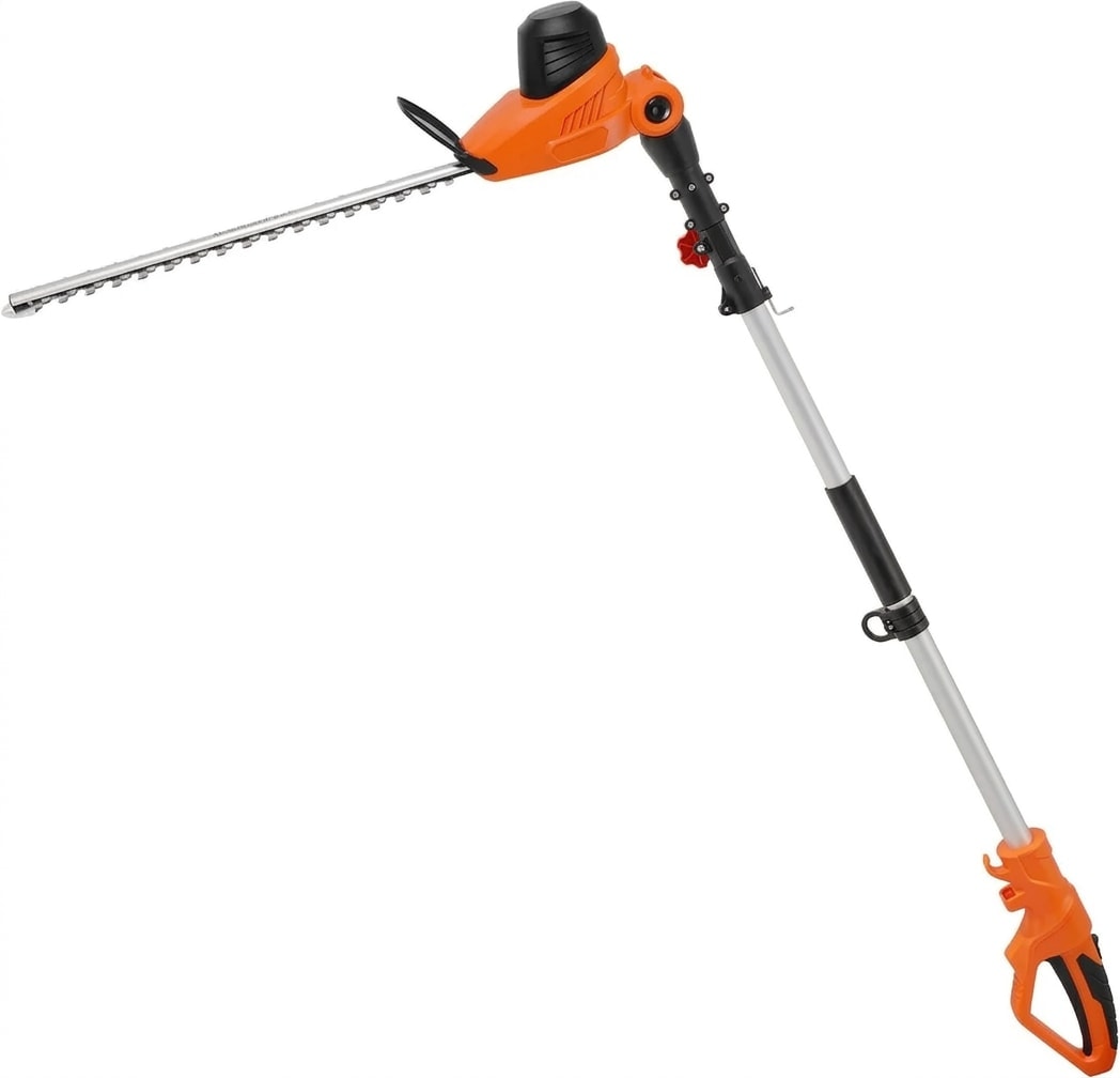 Electric pole hedge trimmer, 4.8 A, 3/4-inch cut
